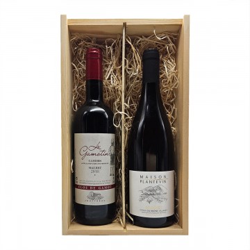 Lant Street Wine Two Bottle Gift Box - Cahors / Seguret